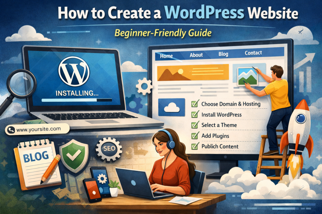 Creating A WordPress Website Guide 1024x683